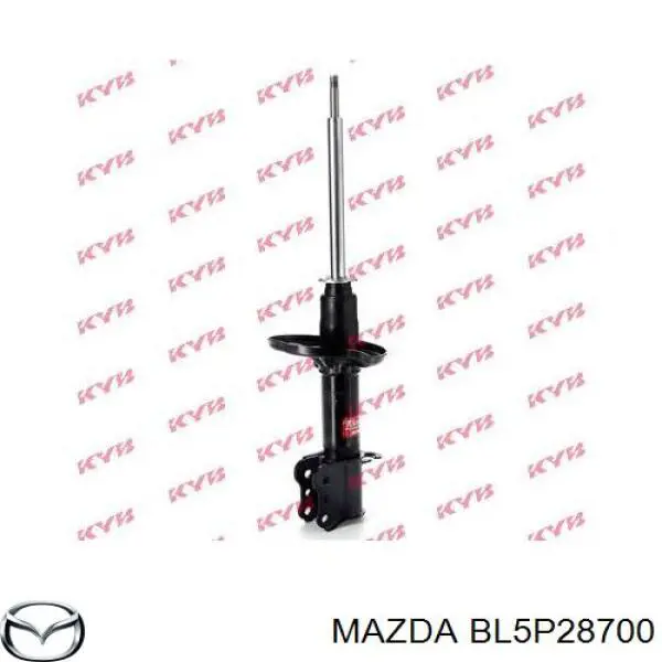 Амортизатор задний, правый Mazda BL5P28700 цена, от 38.51 USD