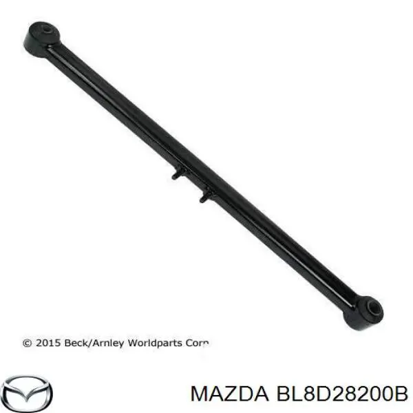 Рычаг (тяга) задней подвески продольный нижний правый Mazda BL8D28200B