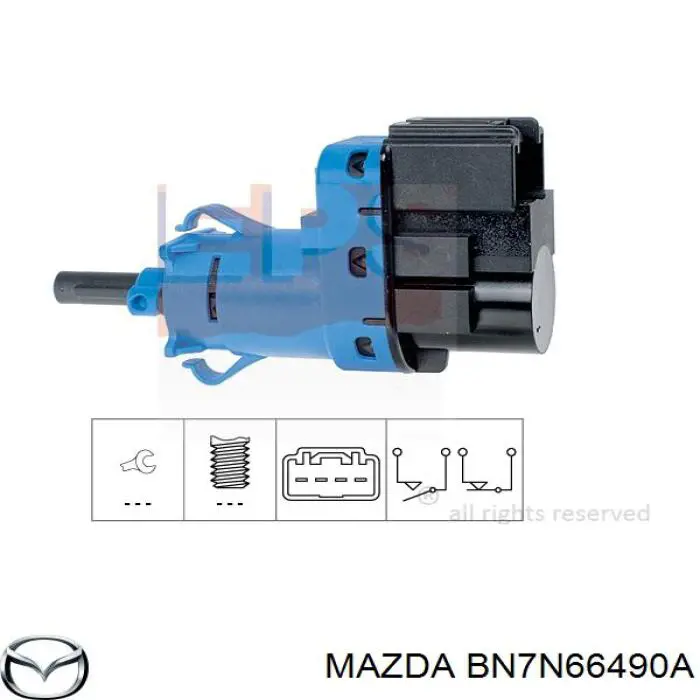 Лягушка Mazda BN7N66490A цена, от 6.33 USD