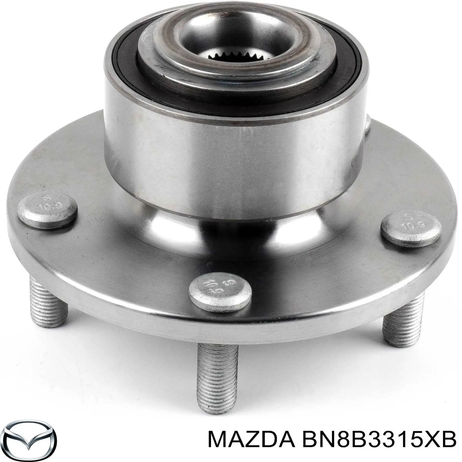 Cubo de rueda delantero BN8B3315XB Mazda