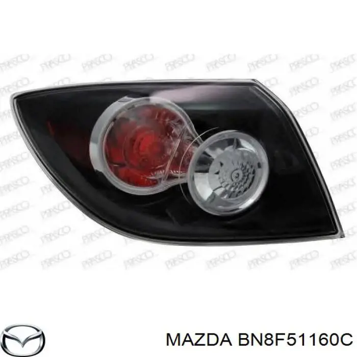 BN8F51160C Mazda фонарь задний левый внешний