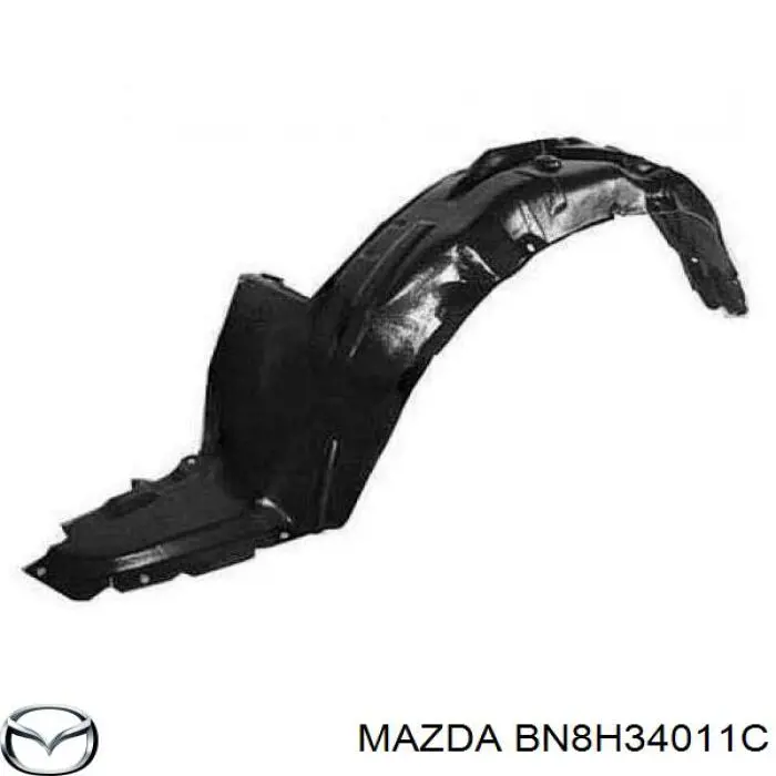 BN8H34011C Mazda Пружина передней подвески