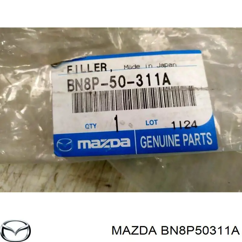 Абсорбер бампера заднего Mazda BN8P50311A цена, от 35.27 USD