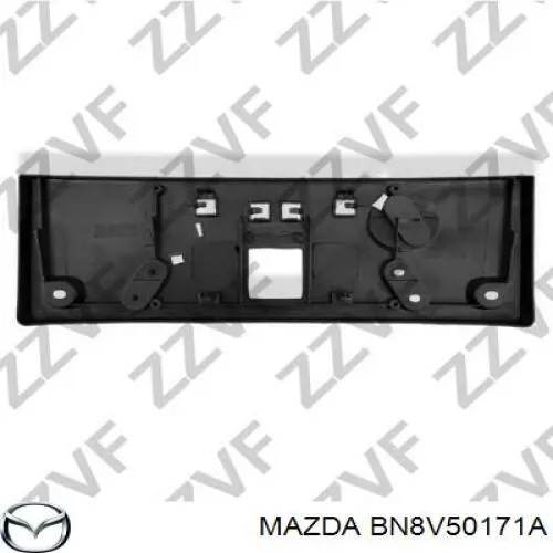 Панель крепления номерного знака переднего на Mazda 3 BK12