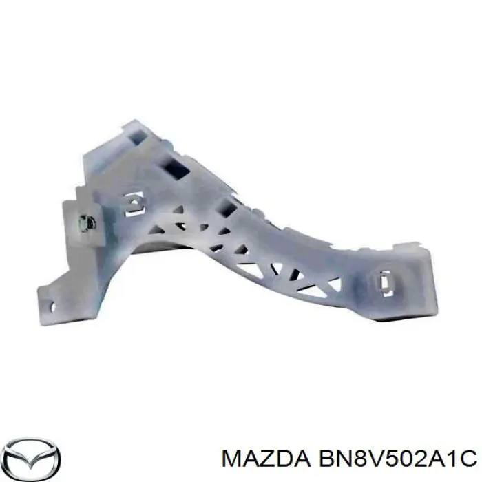 Consola do pára-choque dianteiro direito para Mazda 3 (BK12)