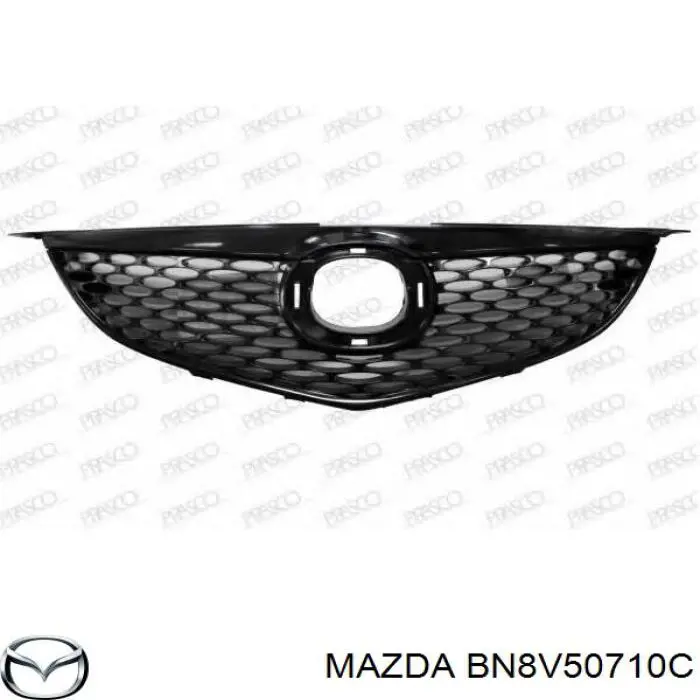 BN8V50710C Mazda grelha do radiador