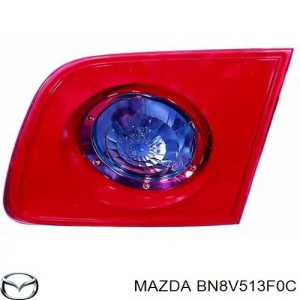 BN8V513F0C Mazda lanterna traseira direita interna