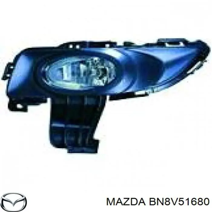 Фара противотуманная правая BN8V51680 Mazda