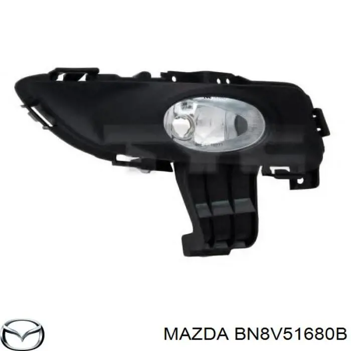 BN8V51680B Mazda фара противотуманная правая