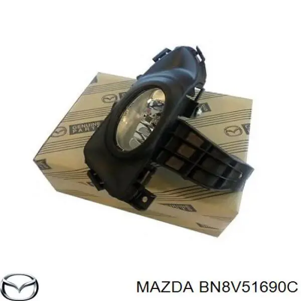 Левая противотуманная фара Mazda BN8V51690B