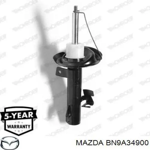 Купить BN9A34900 Mazda Амортизатор подвески передний левый