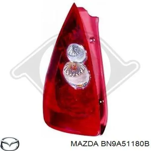 Задняя левая внешняя фара Mazda BN9A51180D цена, от 321.77 USD