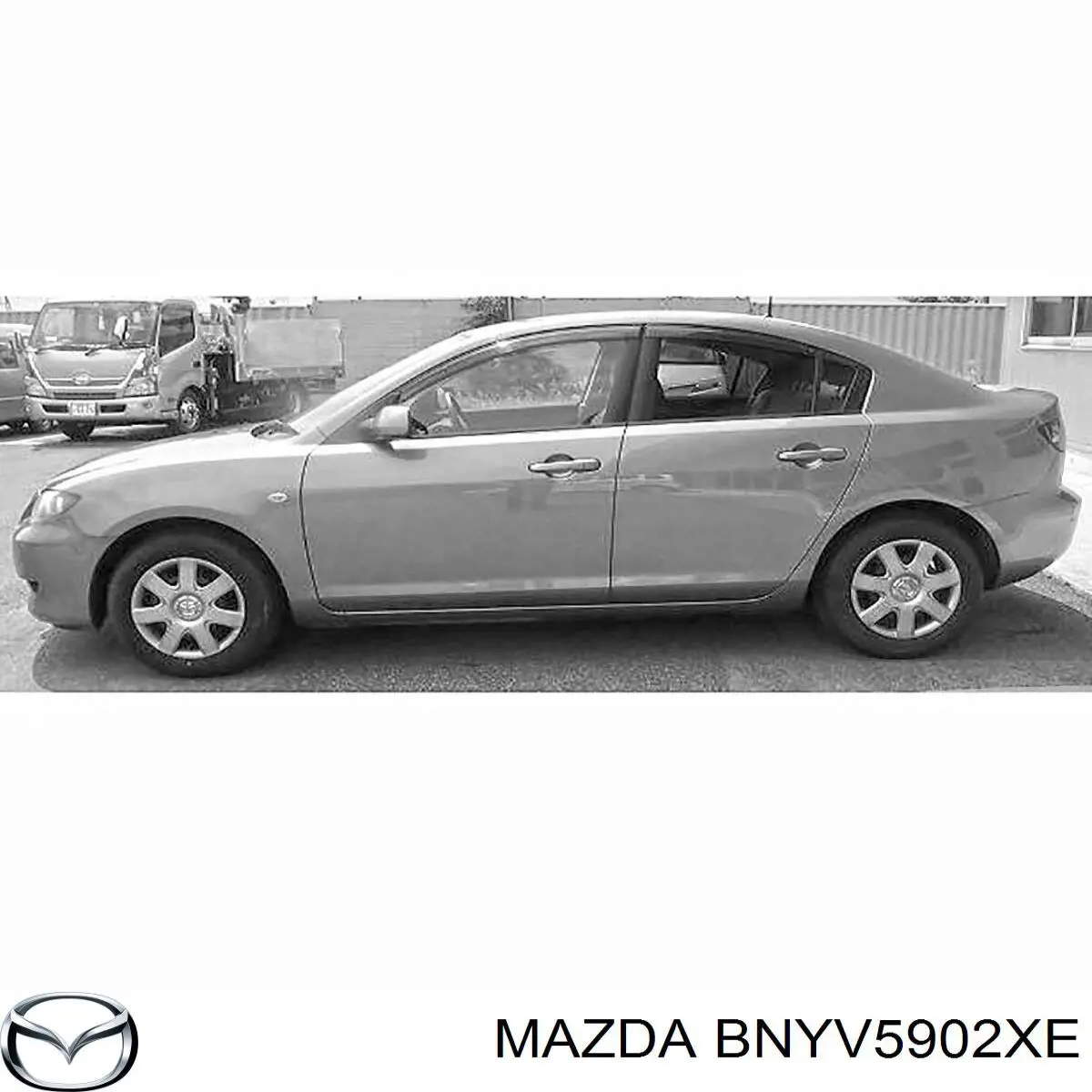 Передняя левая дверь Mazda BNYV5902XB цена, от 242.33 USD