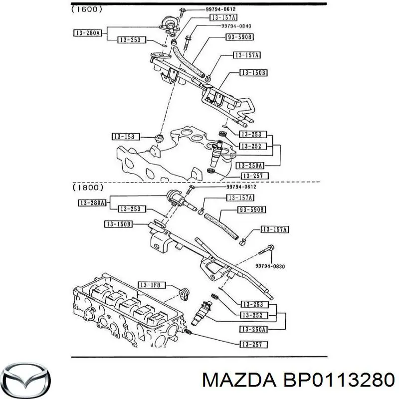 BP0113280 Mazda 