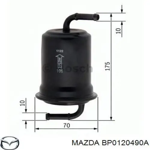 BP0120490A Mazda