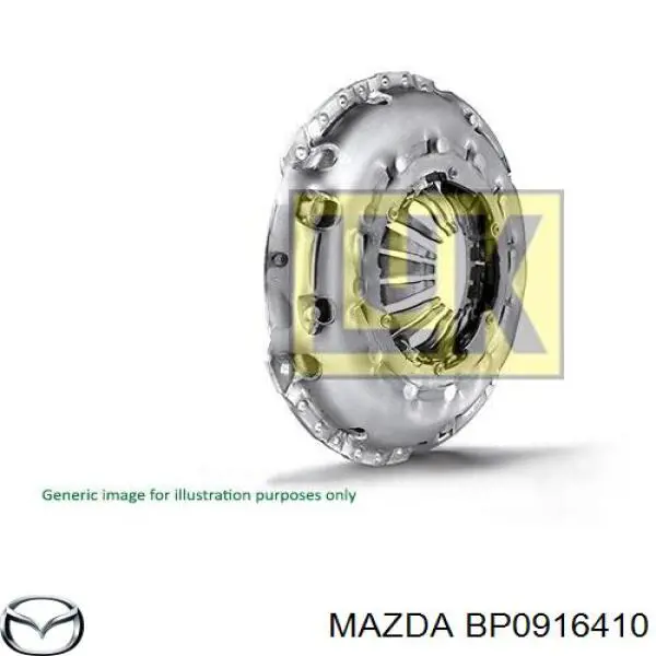 Корзина сцепления BP0916410 Mazda