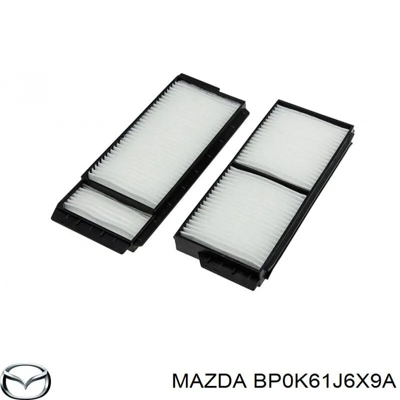 BP0K61J6X9A Mazda Внутрисалонный фильтр