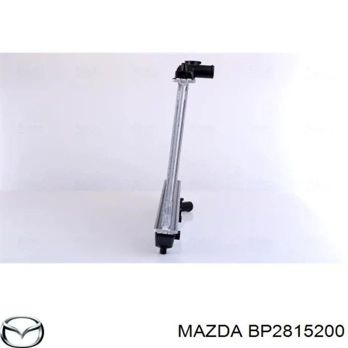 Радиатор охлаждения двигателя Mazda BP2815200 цена, от 162.35 USD