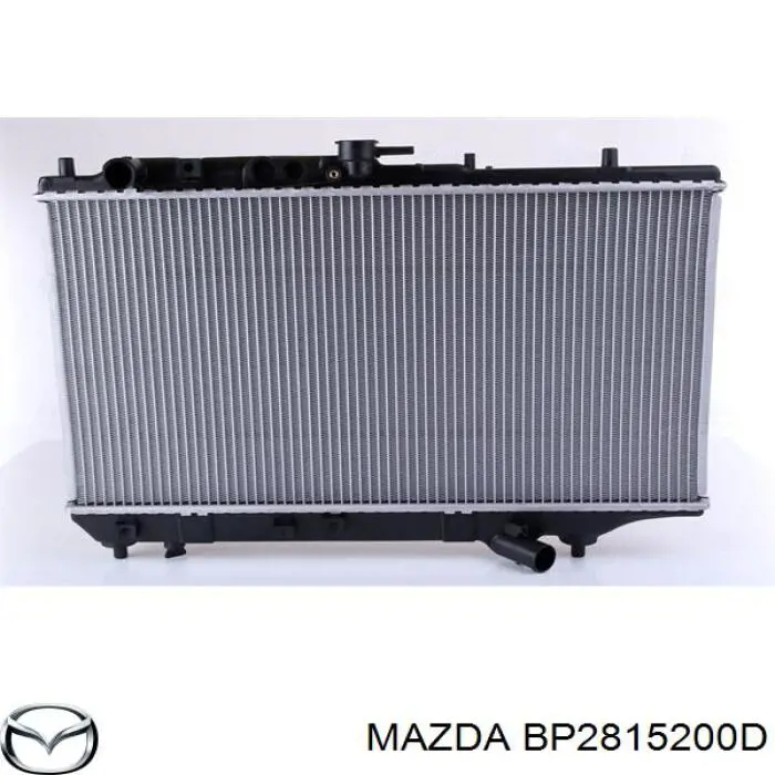 BP2815200D Mazda радиатор