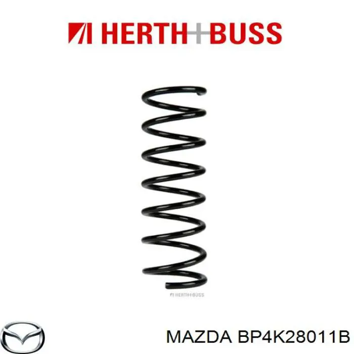 Пружина задняя Mazda BP4K28011B