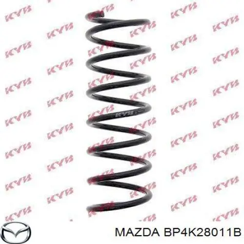 BP4K28011B Mazda Пружина подвески задняя