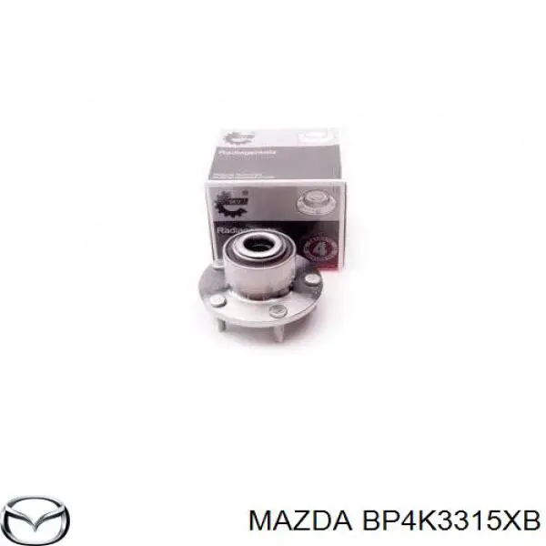 Передняя ступица BP4K3315XB Mazda