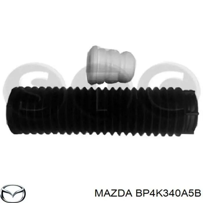 Чехол амортизатора переднего Mazda BP4K340A5B цена, от 4.64 USD