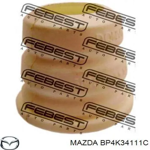 Буфер (отбойник) амортизатора переднего BP4K34111B Mazda