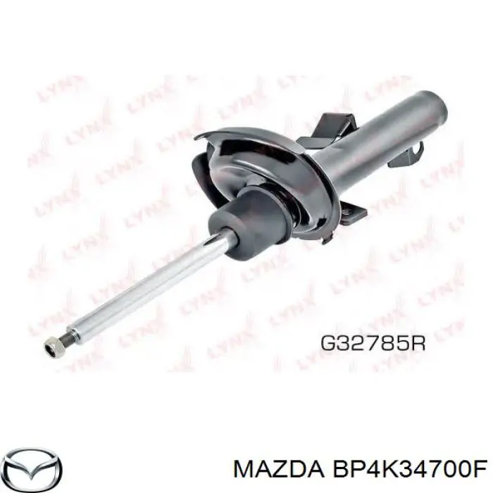 Амортизатор подвески передний левый Mazda BP4K34700F цена, от 34.76 USD