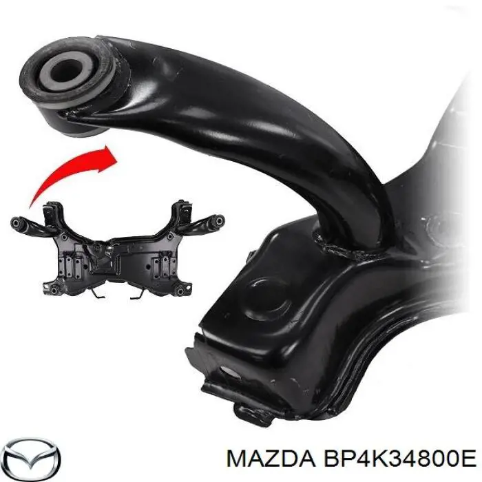 Балка передней подвески (подрамник) на Mazda 3 MAZDASPEED 