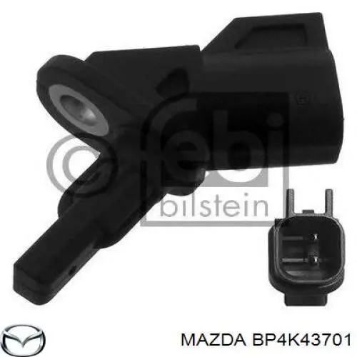 BP4K43701 Mazda датчик абс (abs передний)