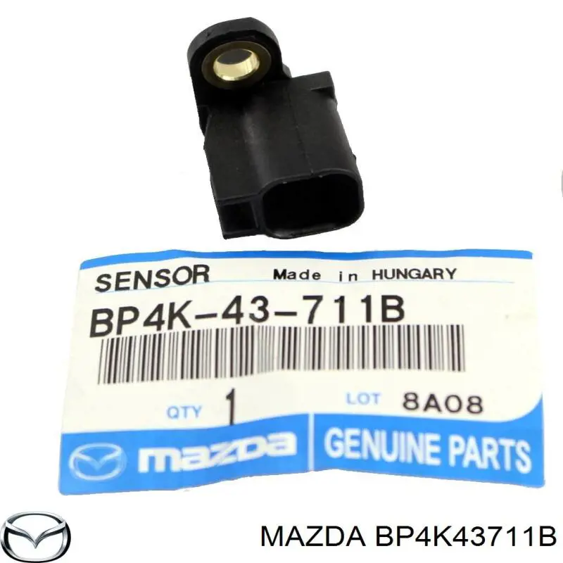 BP4K43711B Mazda sensor abs traseiro