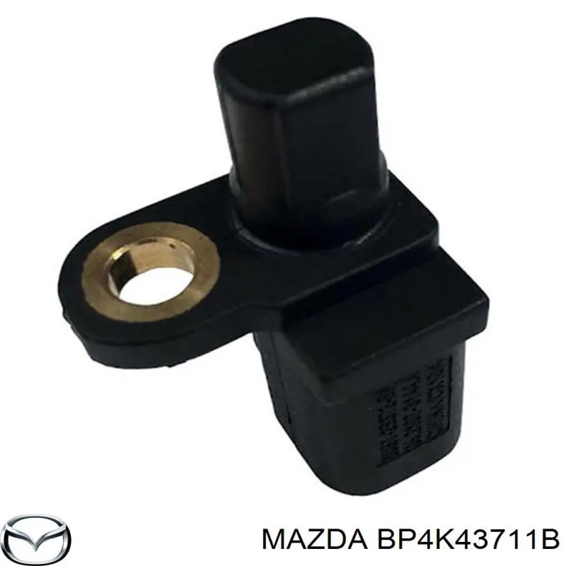 Sensor ABS trasero BP4K43711B Mazda