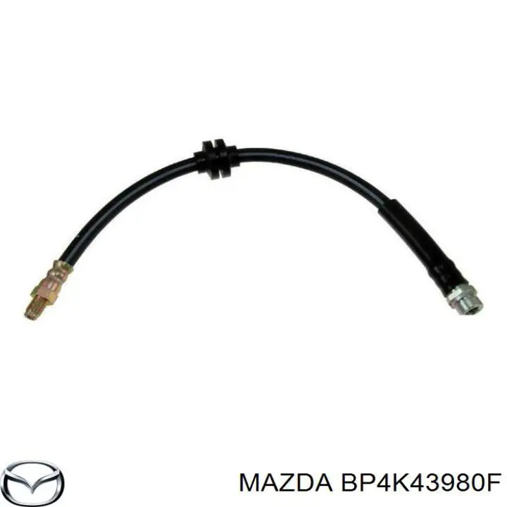 Купить BP4K43980F Mazda Шланг тормозной передний