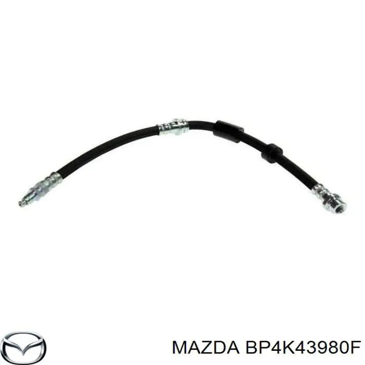 Шланг тормозной передний Mazda BP4K43980F