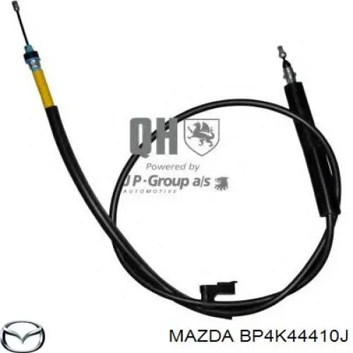 Задний правый трос ручника BP4K44410J Mazda