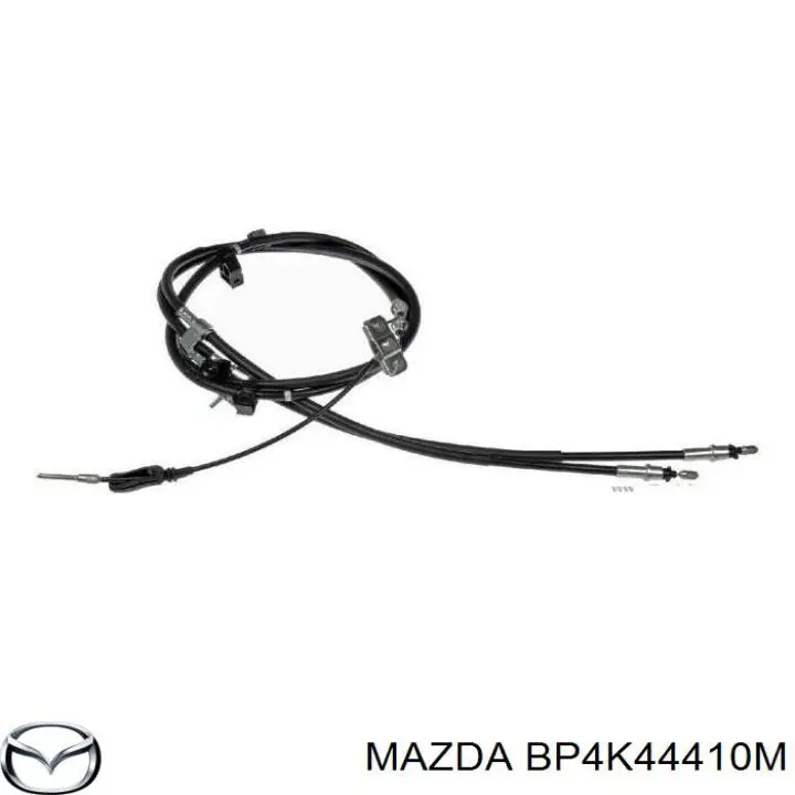 Трос стояночного тормоза задний правый Mazda BP4K44410M цена, от 19.91 USD