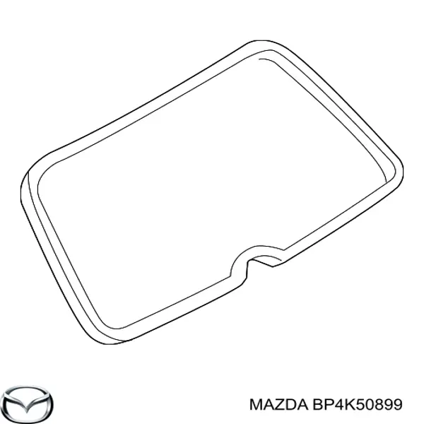 Уплотнитель заднего стекла Mazda BP4K50899 цена, от 12.67 USD