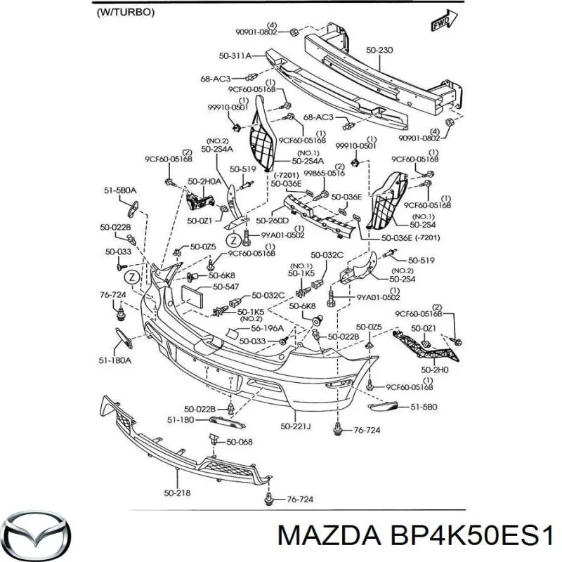 BP4K50ES1 Mazda