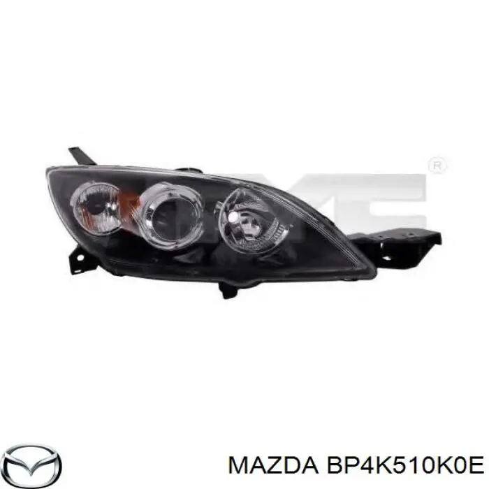 Правая фара BP4K510K0E Mazda