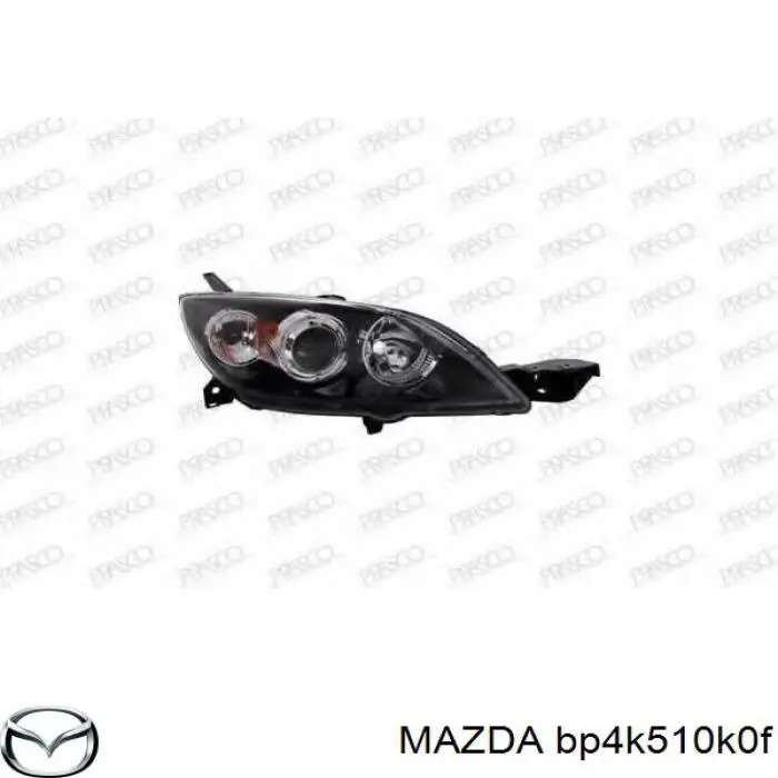 Фара правая Mazda BP4K510K0F