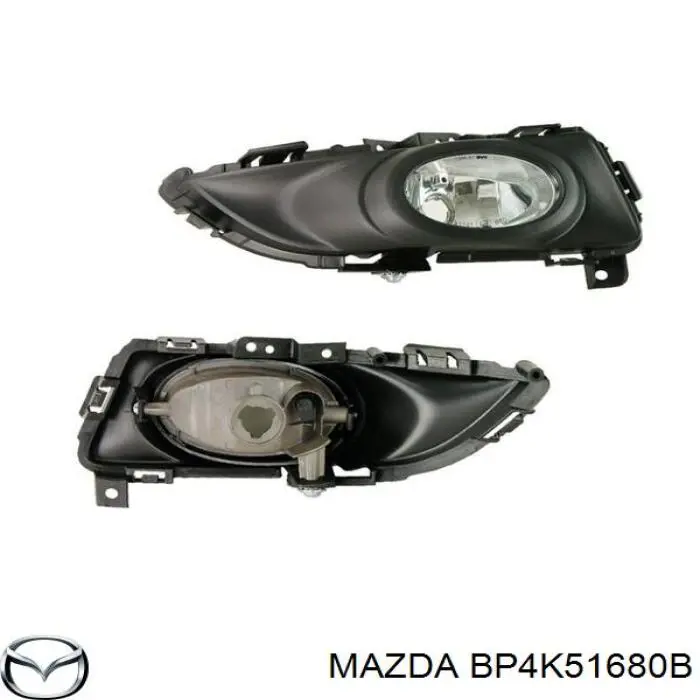 Противотуманная фара Мазда 3 BK14 (Mazda 3)
