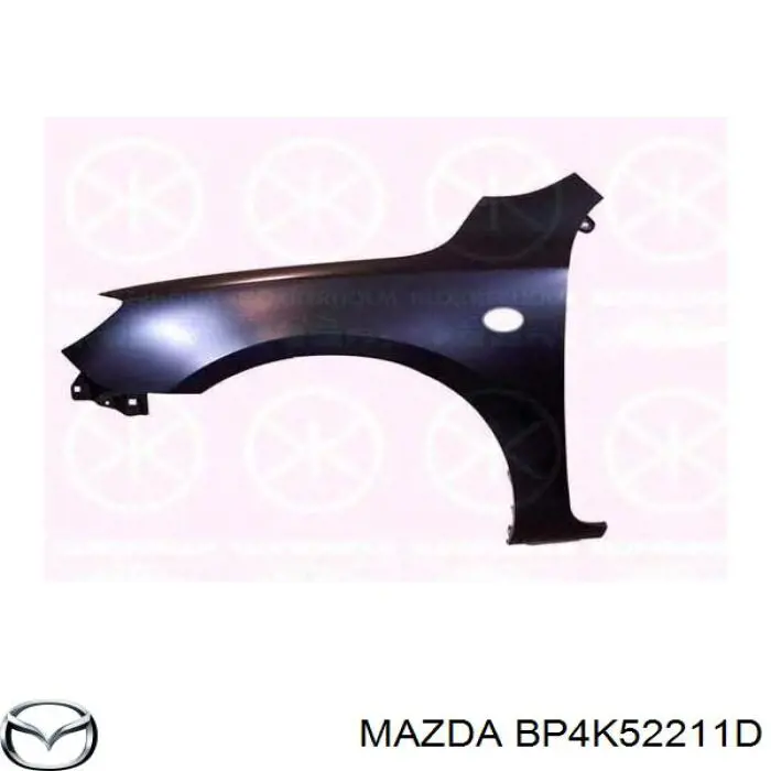 Крыло переднее левое Mazda BP4K52211D цена, от 45.84 USD