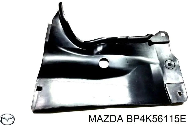 Защита двигателя левая на Mazda 3 BK14