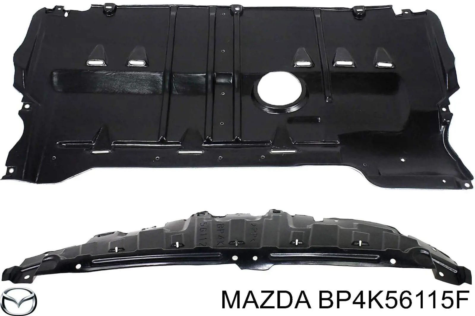 Защита двигателя левая Mazda BP4K56115F
