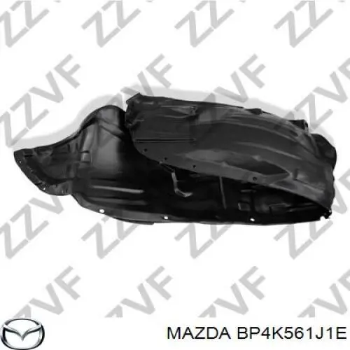 Guarda-barras do pára-lama traseiro esquerdo para Mazda 3 (BK14)