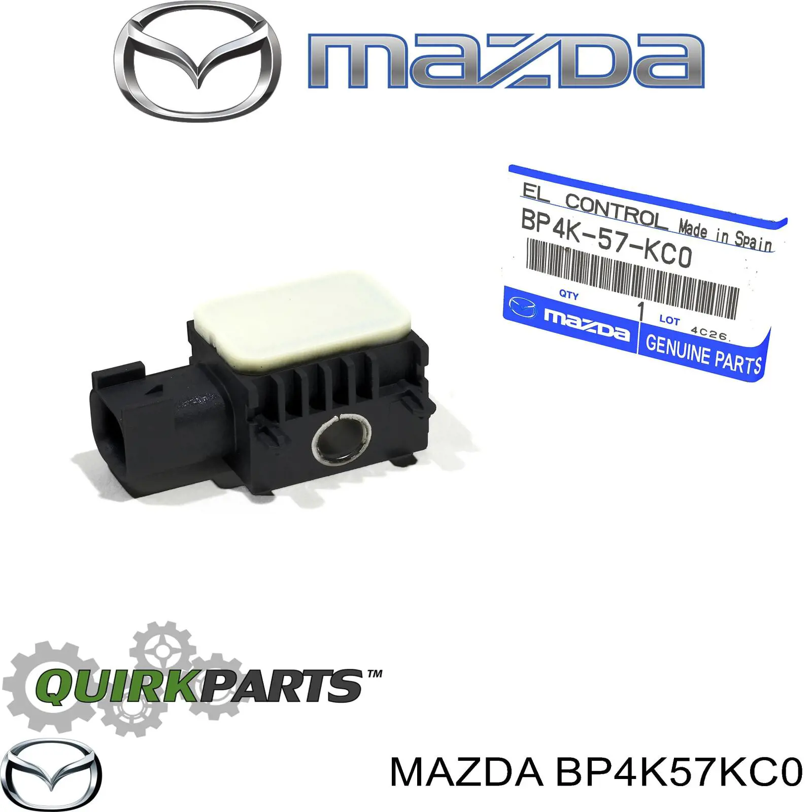 BP4K57KC0 Mazda Датчик AIRBAG передний