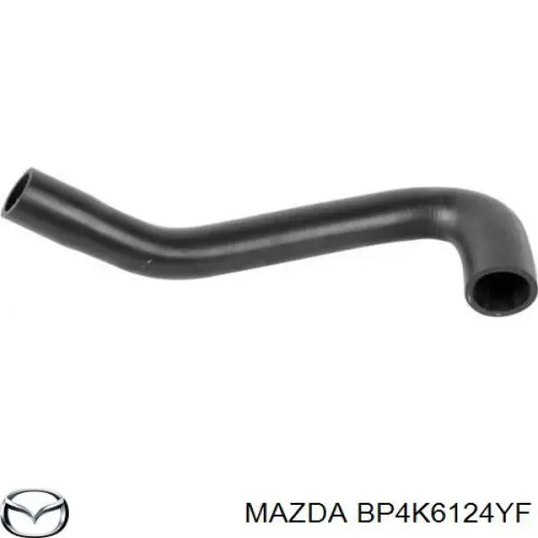 Шланг радиатора отопителя (печки), обратка на Mazda 3 BK12