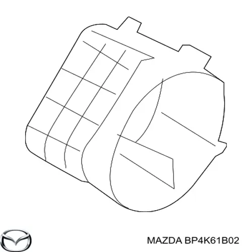 BP4K61B02 Mazda 