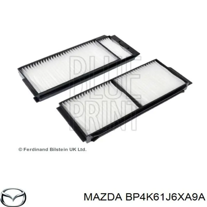 Купить BP4K61J6XA9A Mazda Фильтр салона угольный